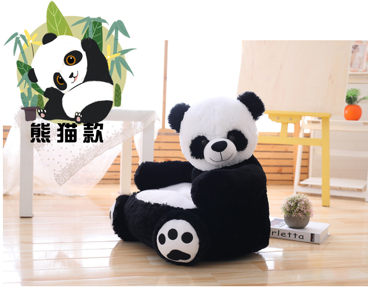 Cartoon sofa children sofa home cushion Panda unicorn sofa plush the toy unicorn teddy bear sofa leather shell Cartoon sofa children sofa home cushion Panda unicorn sofa plush the toy unicorn teddy bear sofa leather shell