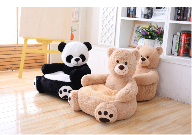 Cartoon sofa children sofa home cushion Panda unicorn sofa plush the toy unicorn teddy bear sofa leather shell Cartoon sofa children sofa home cushion Panda unicorn sofa plush the toy unicorn teddy bear sofa leather shell
