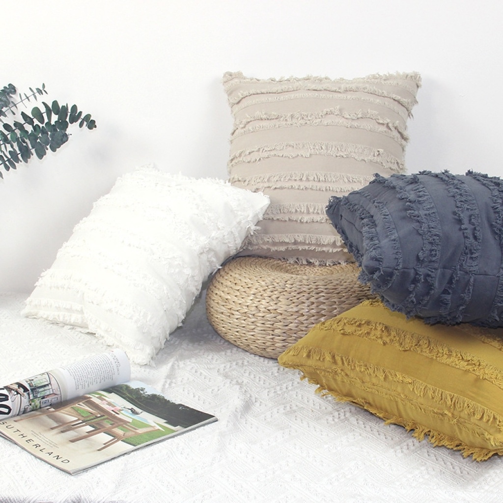 Cross-Border Cotton Cushion Ins Style Pure Cotton Home Decoration Sofa Pillow Cushion Cross-Border Cotton Cushion Ins Style Pure Cotton Home Decoration Sofa Pillow Cushion