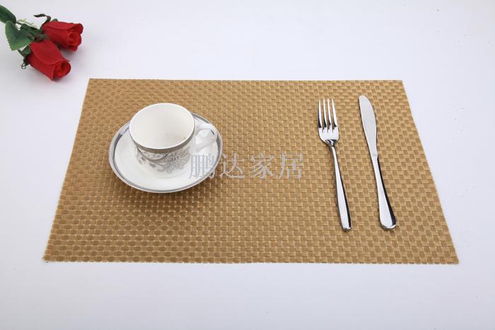 Teslin table cushion PVC table cushion teslin cup cushion wear-resistant western table cushion hotel bowl cushion 