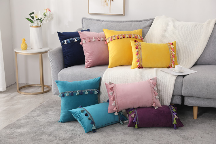 Modern Minimalist Chinese Style Pillow Ins Cross-Border Velvet Pendant Pillow Cover Couch Pillow Pillow Cushion Cover Modern Minimalist Chinese Style Pillow Ins Cross-Border Velvet Pendant Pillow Cover Couch Pillow Pillow Cushion Cover