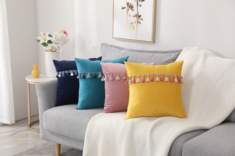 Modern Minimalist Chinese Style Pillow Ins Cross-Border Velvet Pendant Pillow Cover Couch Pillow Pillow Cushion Cover Modern Minimalist Chinese Style Pillow Ins Cross-Border Velvet Pendant Pillow Cover Couch Pillow Pillow Cushion Cover