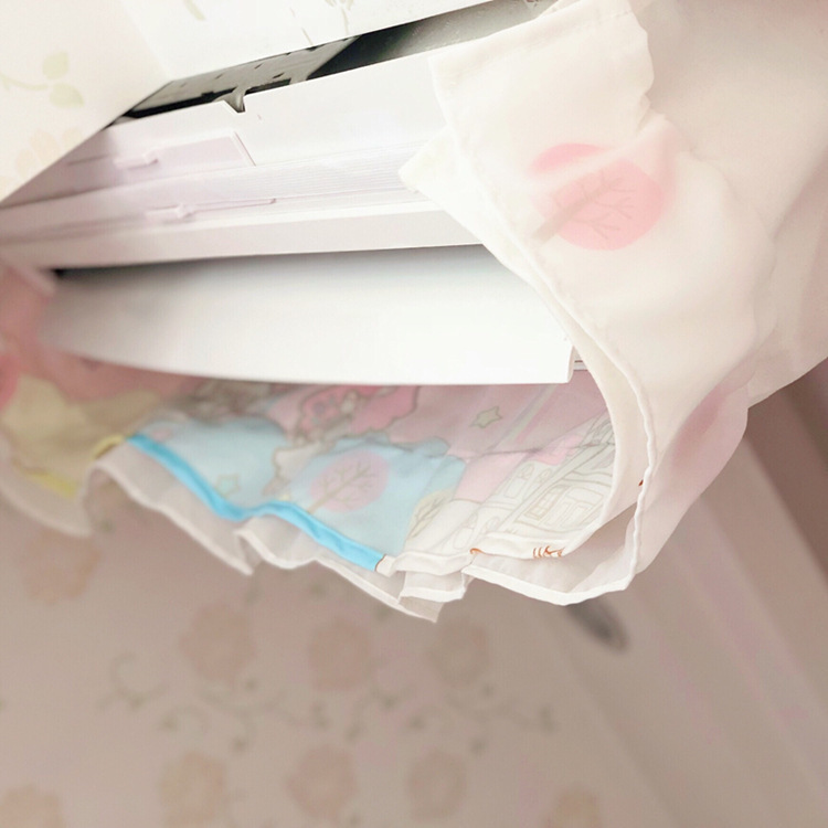 Cartoon Always-on Hanging Anti-Direct Blowing Air Conditioner Cover Dust Cover Greemei Air Conditioner Cover