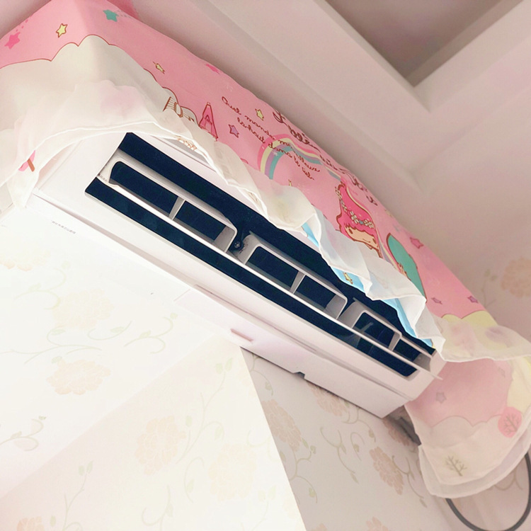 Cartoon Always-on Hanging Anti-Direct Blowing Air Conditioner Cover Dust Cover Greemei Air Conditioner Cover