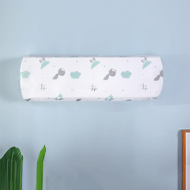 Cartoon Wind Washable AllInclusive Air Conditioner Cover Household Indoor Air Conditioner Cover Dust Cover Whole