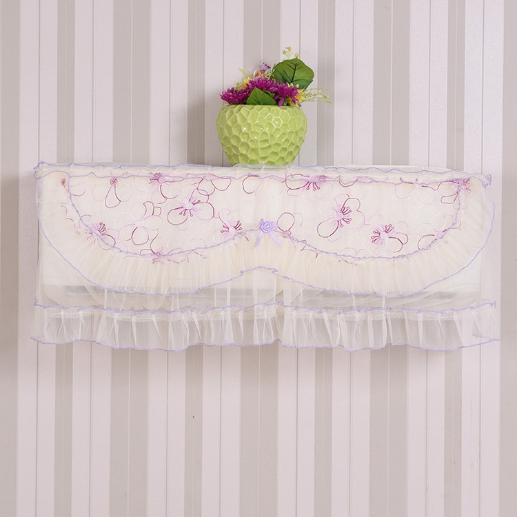 Air Conditioner Cover  All-Inclusive Air Conditioner Cover Lace Air Conditioning Dust Cover One Piece Dropshipping