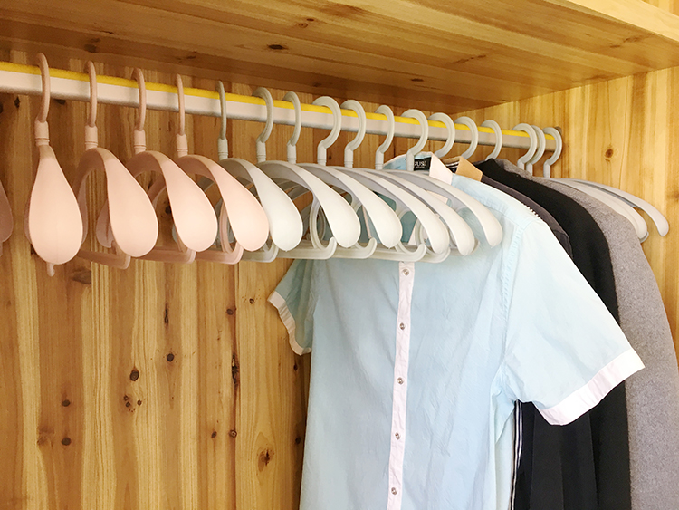 Coat Hanger Clothes Hanger Adult Clothes Hanger Bedroom Space-Saving Household Thick Clothes Hanger