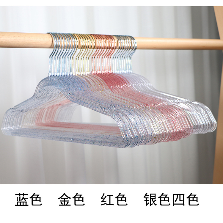   Storage Clothes Hanger Acrylic Hanger Clothing Store Special Transparent Hanger Foreign Trade Hanger Coat Hanger