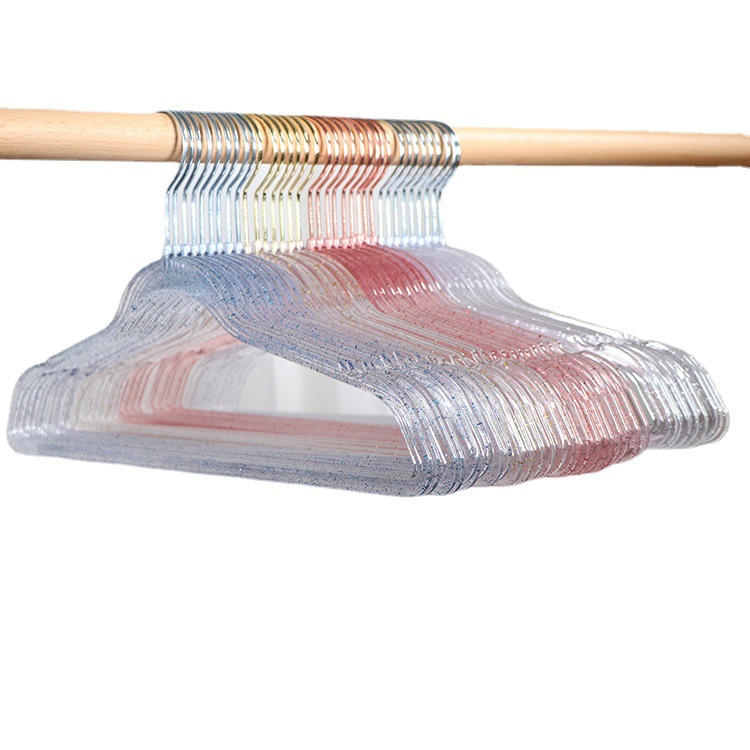   Storage Clothes Hanger Acrylic Hanger Clothing Store Special Transparent Hanger Foreign Trade Hanger Coat Hanger