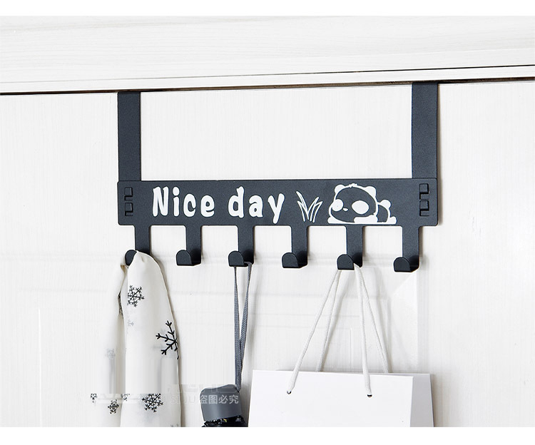 NailFree Traceless Door Rear Hook Door Back Clothes Hanger Coat Hook Creative Cartoon WallMounted Hanger On The Door NailFree Traceless Door Rear Hook Door Back Clothes Hanger Coat Hook Creative Cartoon WallMounted Hanger On The Door