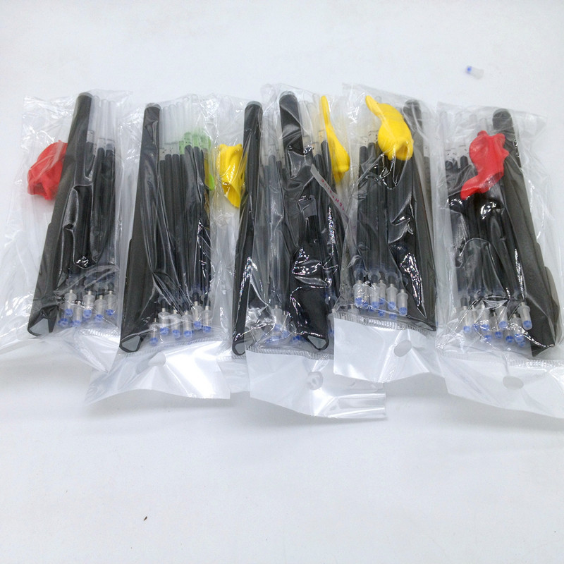 Practice Set Faded Refill Groove Copybook Specific for Calligraphy Practice Pencil Grip Automatic Disappear Refill Whole