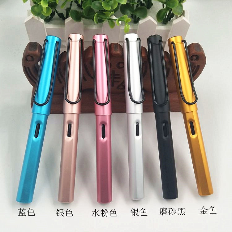 Color Positive Posture Iridium Gold Pen Student Customized Calligraphy Practice Set with Business Inscribed Gift