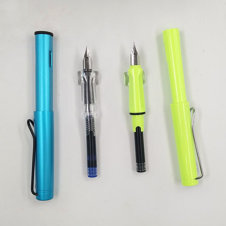 Color Positive Posture Iridium Gold Pen Student Customized Calligraphy Practice Set with Business Inscribed Gift