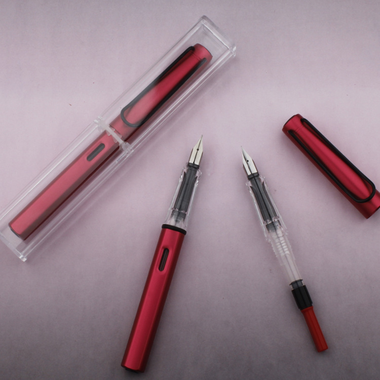 Color Positive Posture Iridium Gold Pen Student Customized Calligraphy Practice Set with Business Inscribed Gift