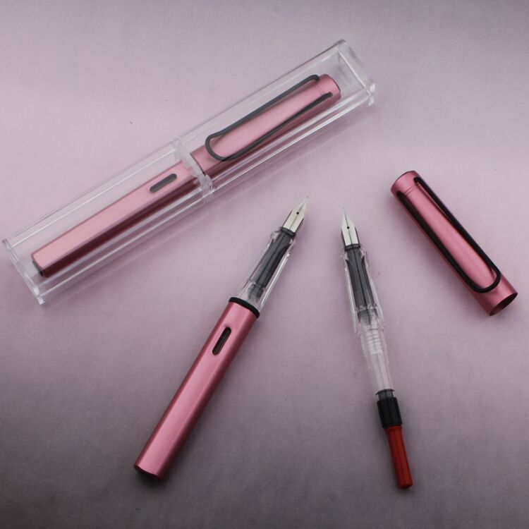 Color Positive Posture Iridium Gold Pen Student Customized Calligraphy Practice Set with Business Inscribed Gift