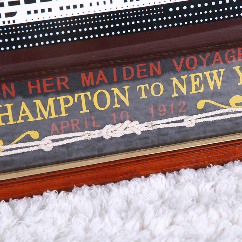 Titanic Hanging Painting Sailor Knot Photo Frame Living Room Sofa Background Wall Dining Room Office Wooden Craftwork