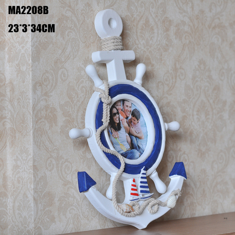 Special Price Anchor Photo Frame Creative Pendant Mediterranean Style Helmsman Creative Home MA2208 Special Price Anchor Photo Frame Creative Pendant Mediterranean Style Helmsman Creative Home MA2208