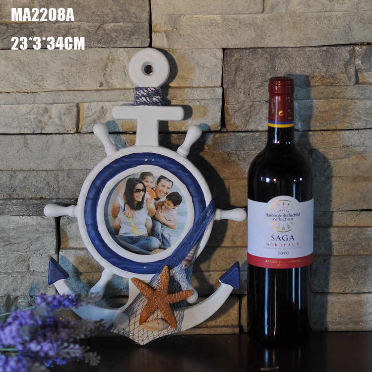 Special Price Anchor Photo Frame Creative Pendant Mediterranean Style Helmsman Creative Home MA2208 Special Price Anchor Photo Frame Creative Pendant Mediterranean Style Helmsman Creative Home MA2208