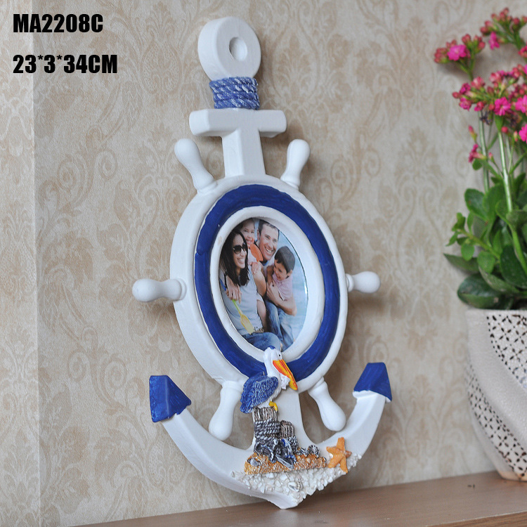 Special Price Anchor Photo Frame Creative Pendant Mediterranean Style Helmsman Creative Home MA2208 Special Price Anchor Photo Frame Creative Pendant Mediterranean Style Helmsman Creative Home MA2208