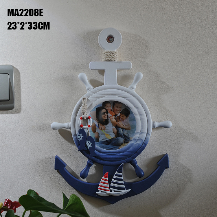 Special Price Anchor Photo Frame Creative Pendant Mediterranean Style Helmsman Creative Home MA2208 Special Price Anchor Photo Frame Creative Pendant Mediterranean Style Helmsman Creative Home MA2208