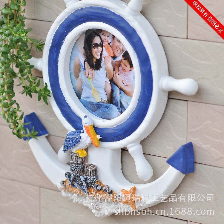 Special Price Anchor Photo Frame Creative Pendant Mediterranean Style Helmsman Creative Home MA2208 Special Price Anchor Photo Frame Creative Pendant Mediterranean Style Helmsman Creative Home MA2208