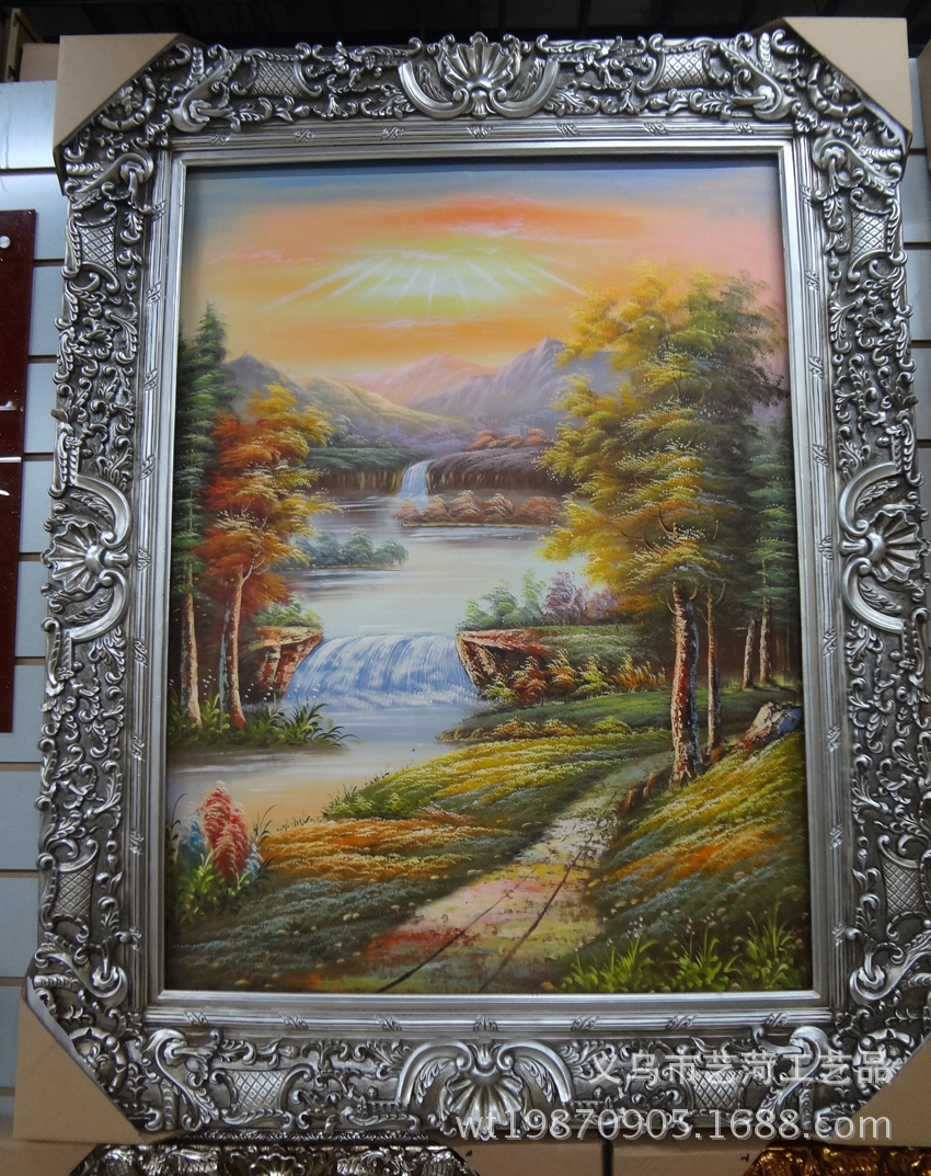 Antique Resin Photo Frame Carved European Canvas Frame Factory Direct Sales Cheap Wholesale 90x120 Gold Antique Resin Photo Frame Carved European Canvas Frame Factory Direct Sales Cheap Wholesale 90x120 Gold