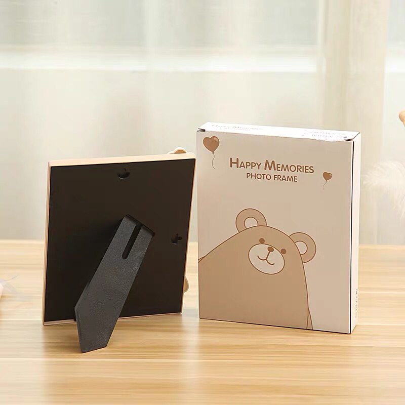 Haotao Photo Frame HT-TF1134 Hanging Foot Bear 7-Inch Vertical Version (2 Colors)