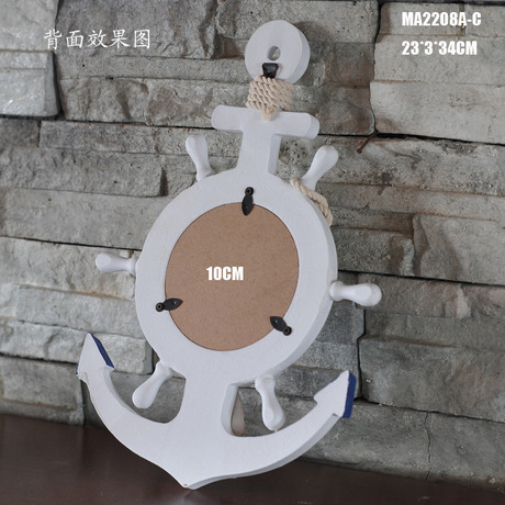Special Price Anchor Photo Frame Creative Pendant Mediterranean Style Helmsman Creative Home MA2208