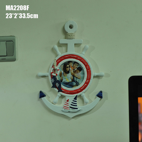 Special Price Anchor Photo Frame Creative Pendant Mediterranean Style Helmsman Creative Home MA2208