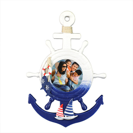 Special Price Anchor Photo Frame Creative Pendant Mediterranean Style Helmsman Creative Home MA2208