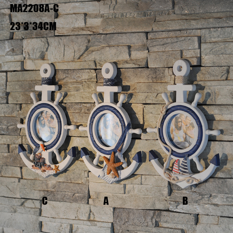 Special Price Anchor Photo Frame Creative Pendant Mediterranean Style Helmsman Creative Home MA2208 Special Price Anchor Photo Frame Creative Pendant Mediterranean Style Helmsman Creative Home MA2208
