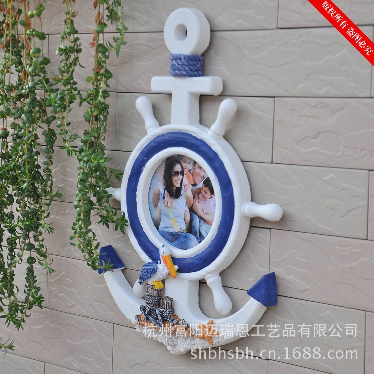 Special Price Anchor Photo Frame Creative Pendant Mediterranean Style Helmsman Creative Home MA2208 Special Price Anchor Photo Frame Creative Pendant Mediterranean Style Helmsman Creative Home MA2208