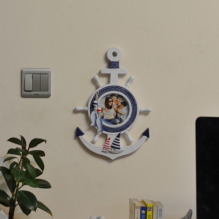 Special Price Anchor Photo Frame Creative Pendant Mediterranean Style Helmsman Creative Home MA2208 Special Price Anchor Photo Frame Creative Pendant Mediterranean Style Helmsman Creative Home MA2208