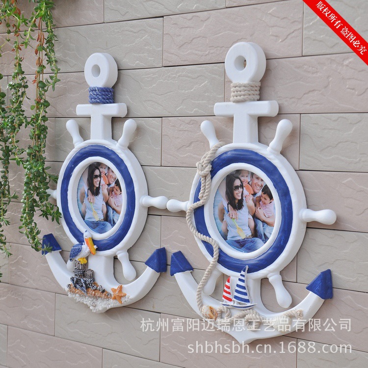 Special Price Anchor Photo Frame Creative Pendant Mediterranean Style Helmsman Creative Home MA2208 Special Price Anchor Photo Frame Creative Pendant Mediterranean Style Helmsman Creative Home MA2208