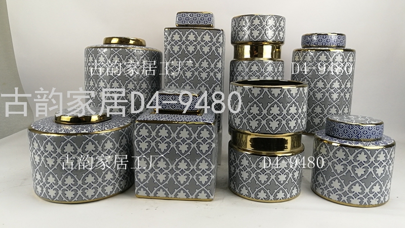 Factory Hot Selling Ceramic Crafts Creative Blue and White Porcelain Craft Ceramic Ornaments Vase Factory Hot Selling Ceramic Crafts Creative Blue and White Porcelain Craft Ceramic Ornaments Vase