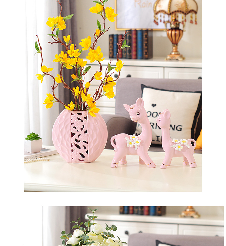 Porcelain craft Decoration Animal Decoration Creative Gift Home Living Room TV Bench for Bedroom Decoration Porcelain craft Decoration Animal Decoration Creative Gift Home Living Room TV Bench for Bedroom Decoration
