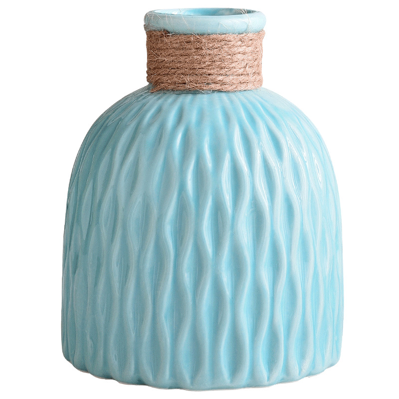 Wholesale Spot All Kinds of Creative Ceramic Crafts Ceramic Vase Flower Arrangement Artificial Porcelain craft