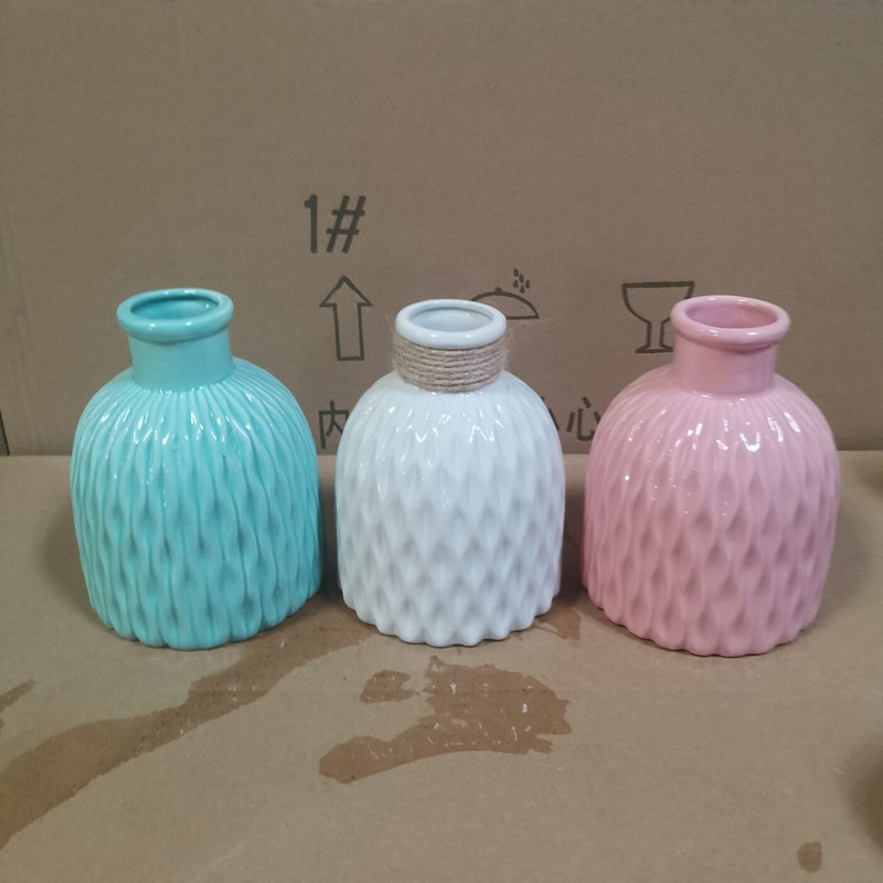Wholesale Spot All Kinds of Creative Ceramic Crafts Ceramic Vase Flower Arrangement Artificial Porcelain craft Wholesale Spot All Kinds of Creative Ceramic Crafts Ceramic Vase Flower Arrangement Artificial Porcelain craft
