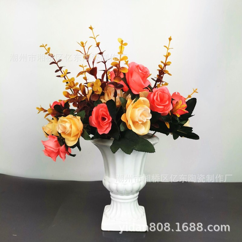 Wholesale Spot All Kinds of Creative Ceramic Crafts Ceramic Vase Flower Arrangement Artificial Porcelain craft Wholesale Spot All Kinds of Creative Ceramic Crafts Ceramic Vase Flower Arrangement Artificial Porcelain craft