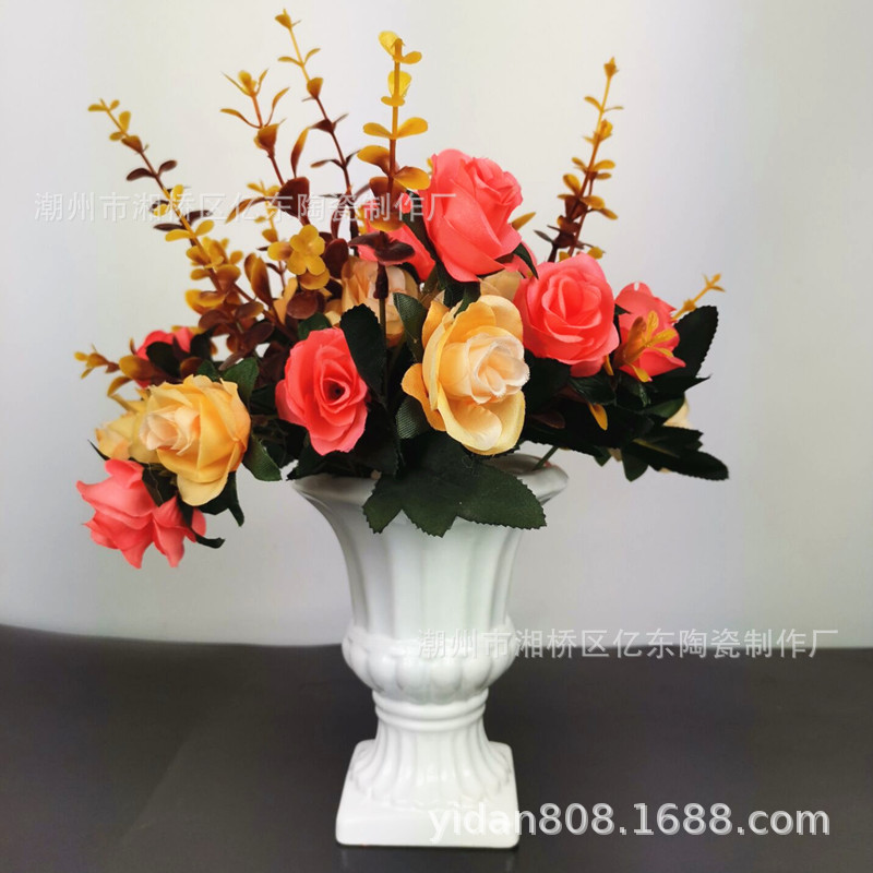 Wholesale Spot All Kinds of Creative Ceramic Crafts Ceramic Vase Flower Arrangement Artificial Porcelain craft Wholesale Spot All Kinds of Creative Ceramic Crafts Ceramic Vase Flower Arrangement Artificial Porcelain craft