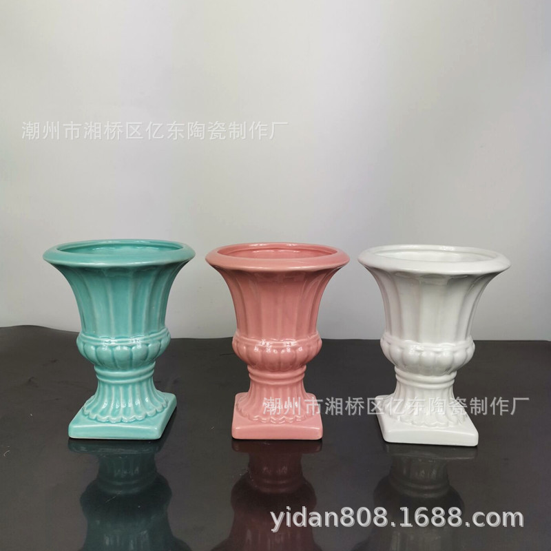 Wholesale Spot All Kinds of Creative Ceramic Crafts Ceramic Vase Flower Arrangement Artificial Porcelain craft Wholesale Spot All Kinds of Creative Ceramic Crafts Ceramic Vase Flower Arrangement Artificial Porcelain craft