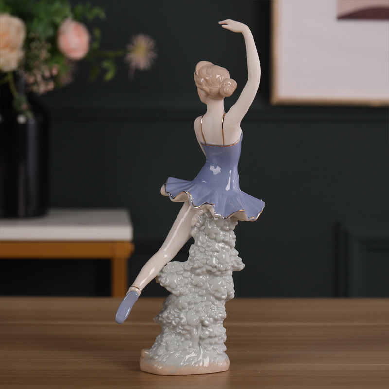 Porcelain craft Beauty Creative Figure Decoration Ceramic Crafts Modern Home Living Room Ornament Bedroom Decorations Porcelain craft Beauty Creative Figure Decoration Ceramic Crafts Modern Home Living Room Ornament Bedroom Decorations