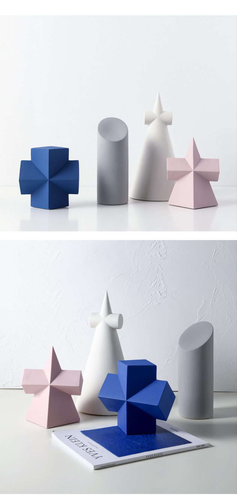 Beihanmei Nordic Ceramic Decoration Geometric Creative Living Room Hallway Porcelain craft Beihanmei Nordic Ceramic Decoration Geometric Creative Living Room Hallway Porcelain craft