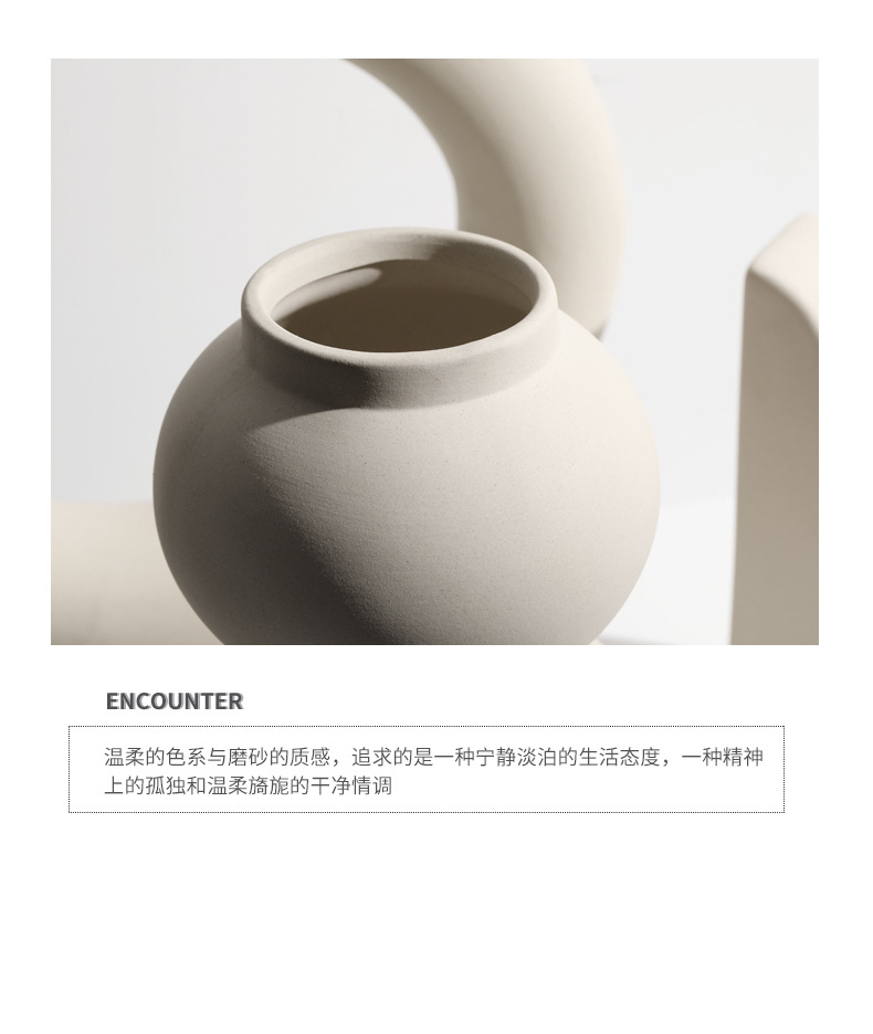 Modern Creative Ceramic Vase Decoration Living Room Wine Cabinet Flower Arrangement Light Porcelain craft Modern Creative Ceramic Vase Decoration Living Room Wine Cabinet Flower Arrangement Light Porcelain craft