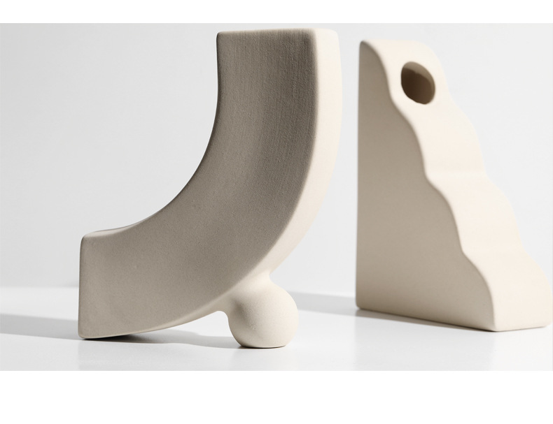 Modern Creative Ceramic Vase Decoration Living Room Wine Cabinet Flower Arrangement Light Porcelain craft Modern Creative Ceramic Vase Decoration Living Room Wine Cabinet Flower Arrangement Light Porcelain craft