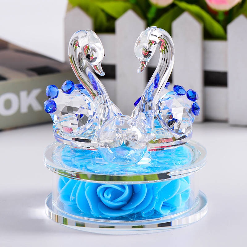 Crystal crafts crystal swan crystal wedding articles gifts Crystal crafts crystal swan crystal wedding articles gifts