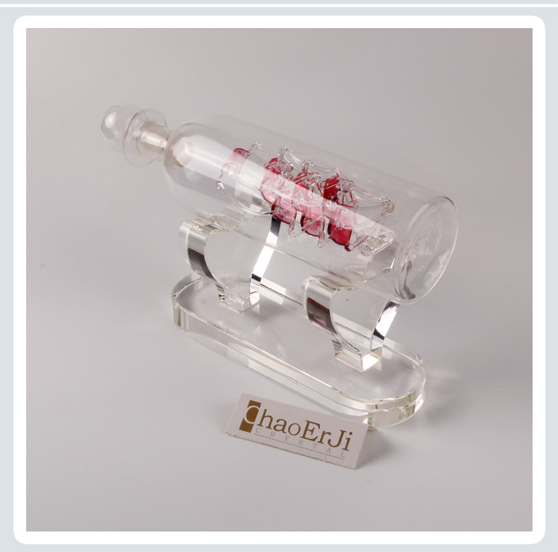 Manufacturer custom crystal crafts drawing boat furnishing pieces of pure checking about creative decorative souvenirs Manufacturer custom crystal crafts drawing boat furnishing pieces of pure checking about creative decorative souvenirs