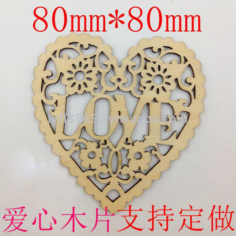 Wood crafts laser hollowed-out wood carving Christmas snowflake Christmas decoration materials.
