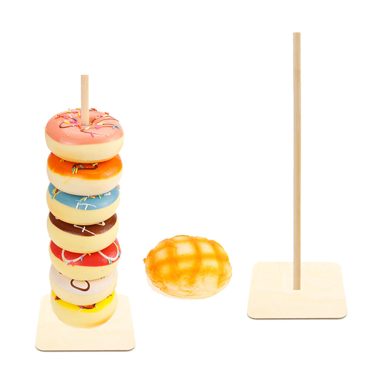 Wooden Donut Shelf Wedding Supplies Decoration Birthday Party Decoration Baby Wood crafts Wooden Donut Shelf Wedding Supplies Decoration Birthday Party Decoration Baby Wood crafts
