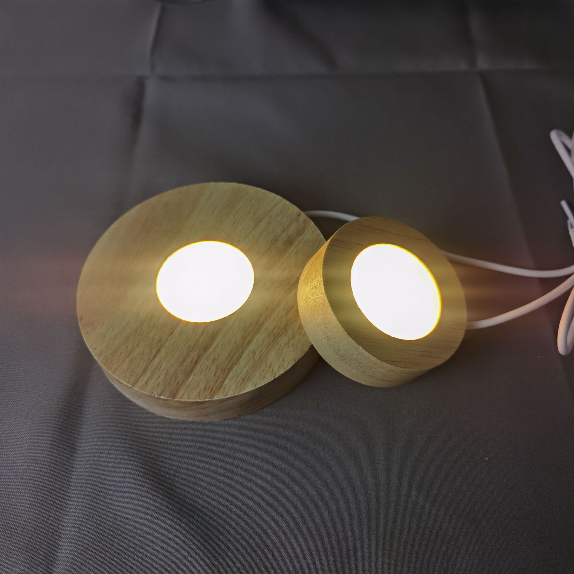 Solid Wood Small Night Lamp Led Holder Wooden Crystal Crafts Decoration Colorful USBCrystal Crafts Solid Wood Small Night Lamp Led Holder Wooden Crystal Crafts Decoration Colorful USBCrystal Crafts